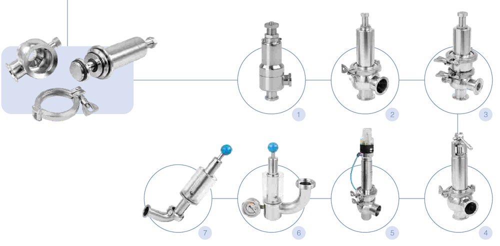 Configuration of Standard Safety Valve Configuration of Standard Safety Valve