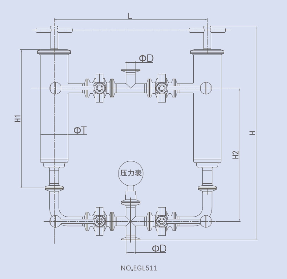 Drawing of Duplex Filter