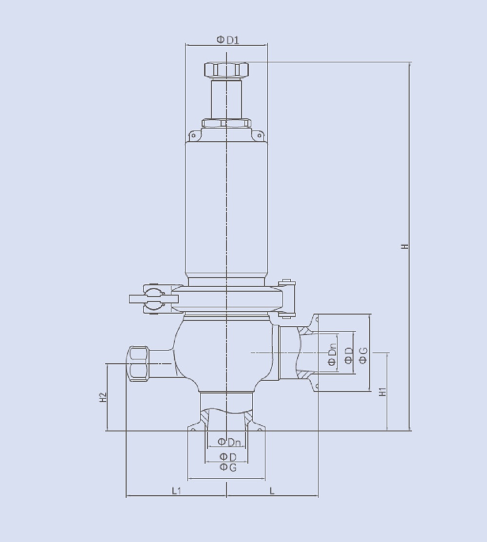 Drawing of Standard Safety Valve Drawing of Standard Safety Valve
