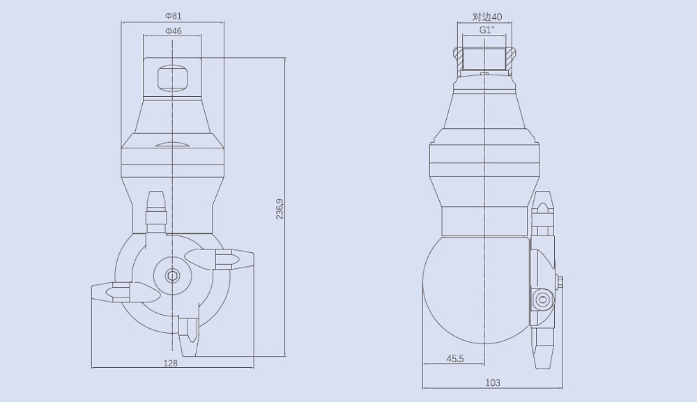 Drawing of Spray Jet Drawing of Spray Jet