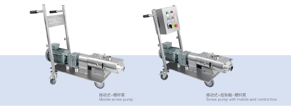 Configuration of Dual Head Twin Screw Pump