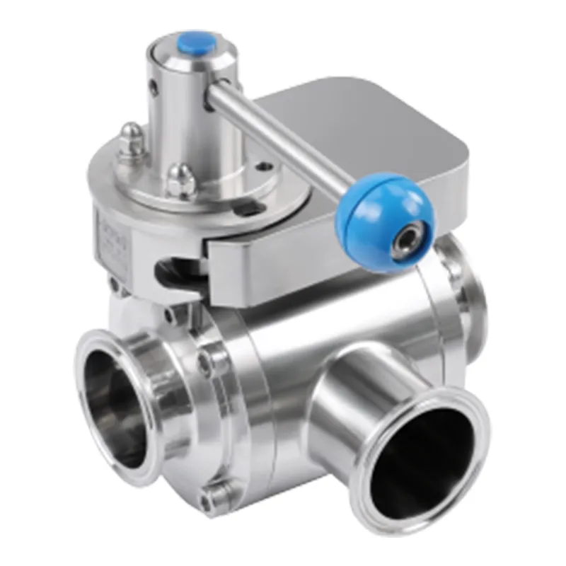 Synchronous 3-Way Butterfly Valve