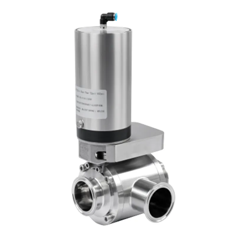 Synchronous 3-Way Butterfly Valve