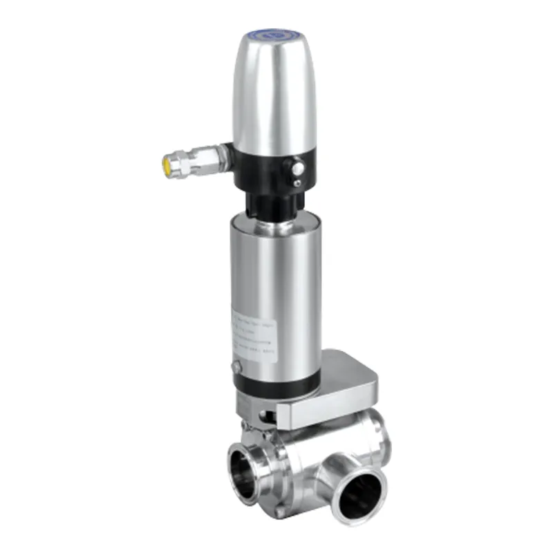 Synchronous 3-Way Butterfly Valve