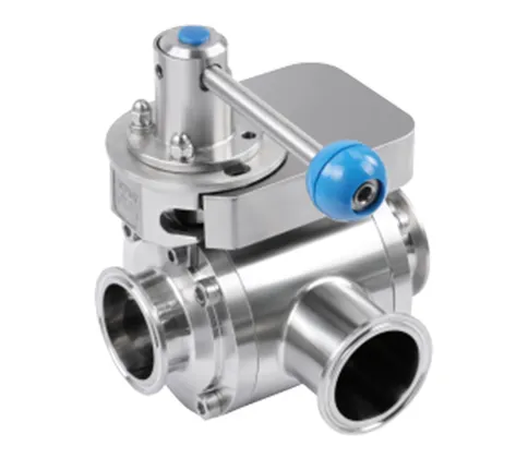 Synchronous 3-Way Butterfly Valve