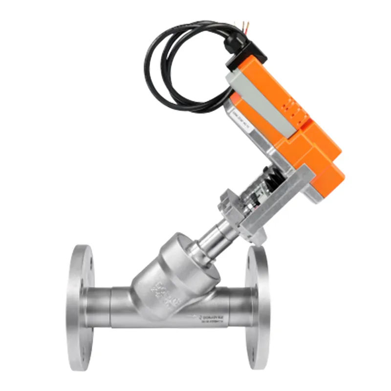 Diaphragm Pneumatic Angle Seat Valve