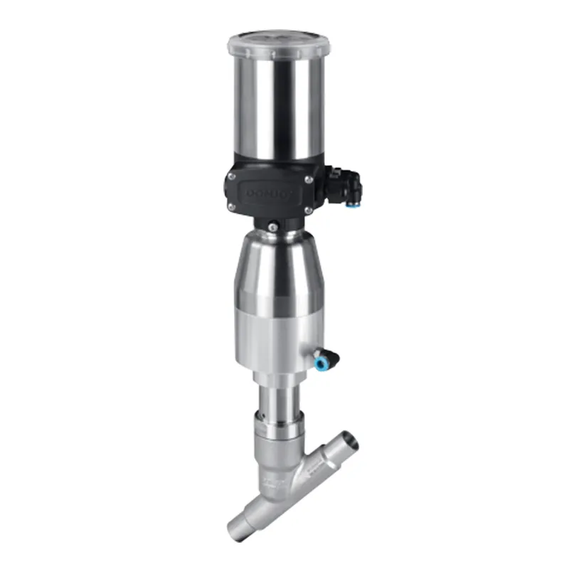 Diaphragm Pneumatic Angle Seat Valve