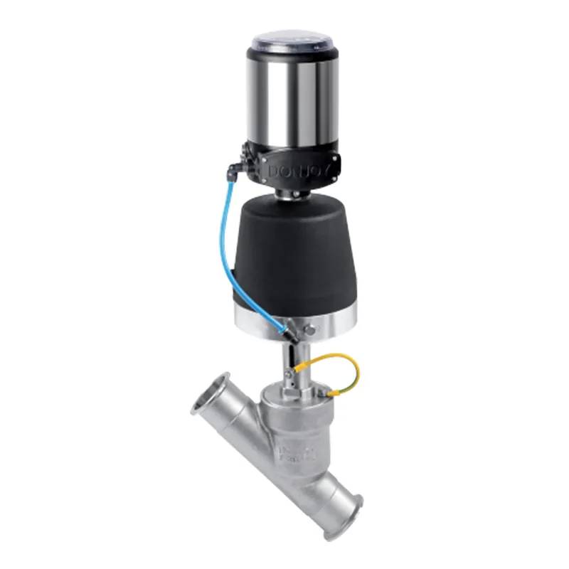 Diaphragm Pneumatic Angle Seat Valve