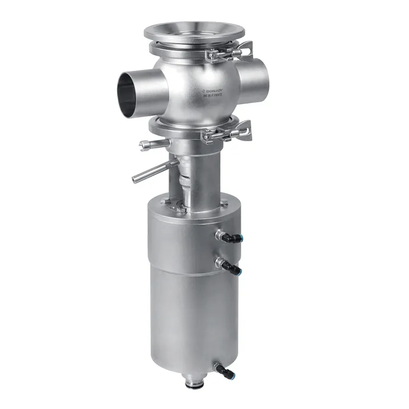 What is the Working Principle of Sanitary Mixproof Valve?