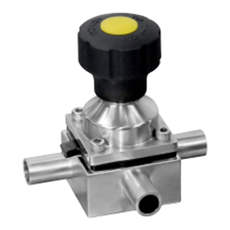 T-Type 3-Way Diaphragm Valve