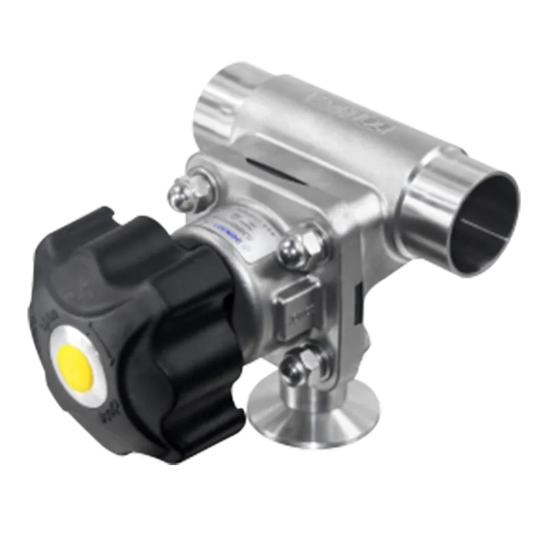 T-Type 3-Way Diaphragm Valve