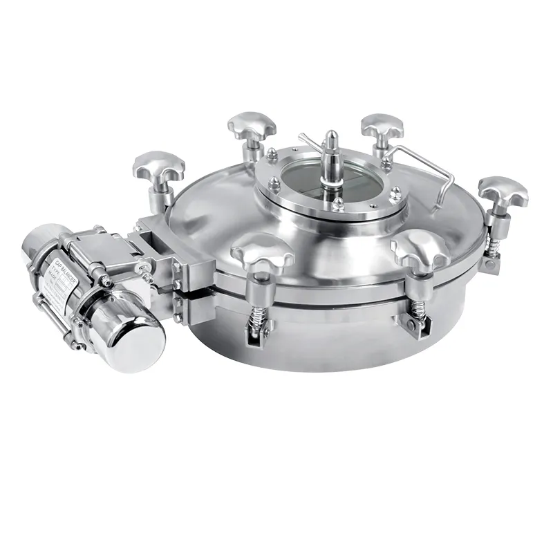 Damping Open-slowly Manhole