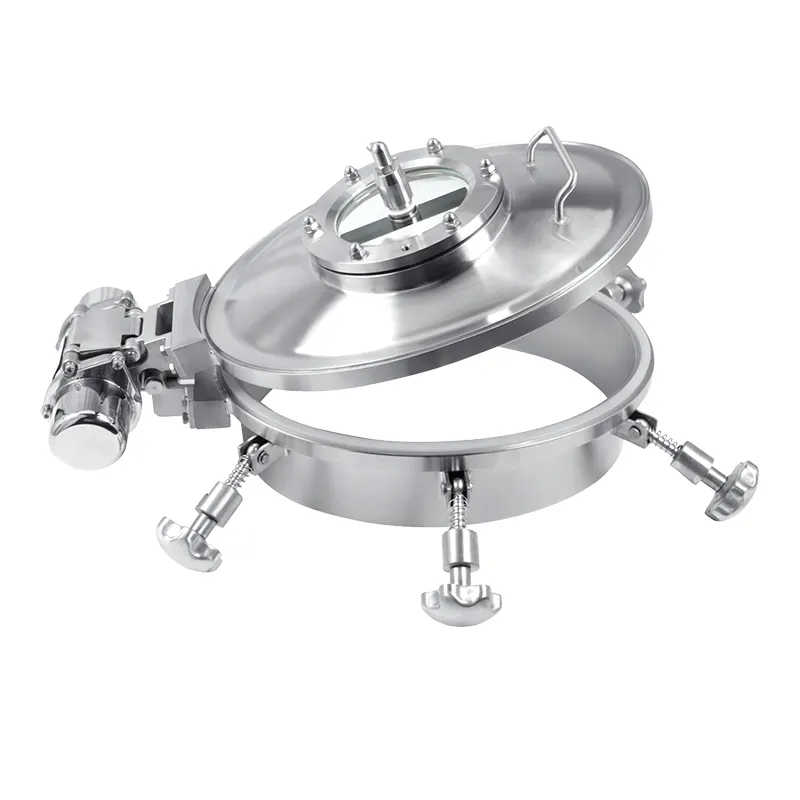 Damping Open-slowly Manhole