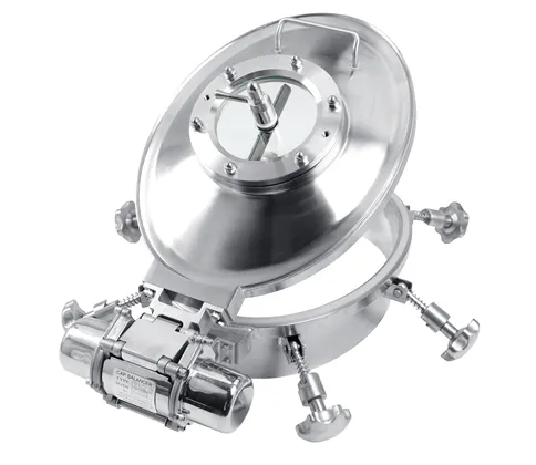 Damping Open-slowly Manhole