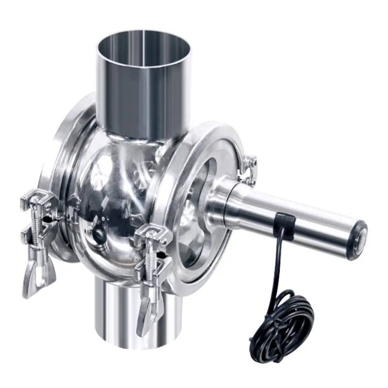 Spherical 4-Way Sight Glass