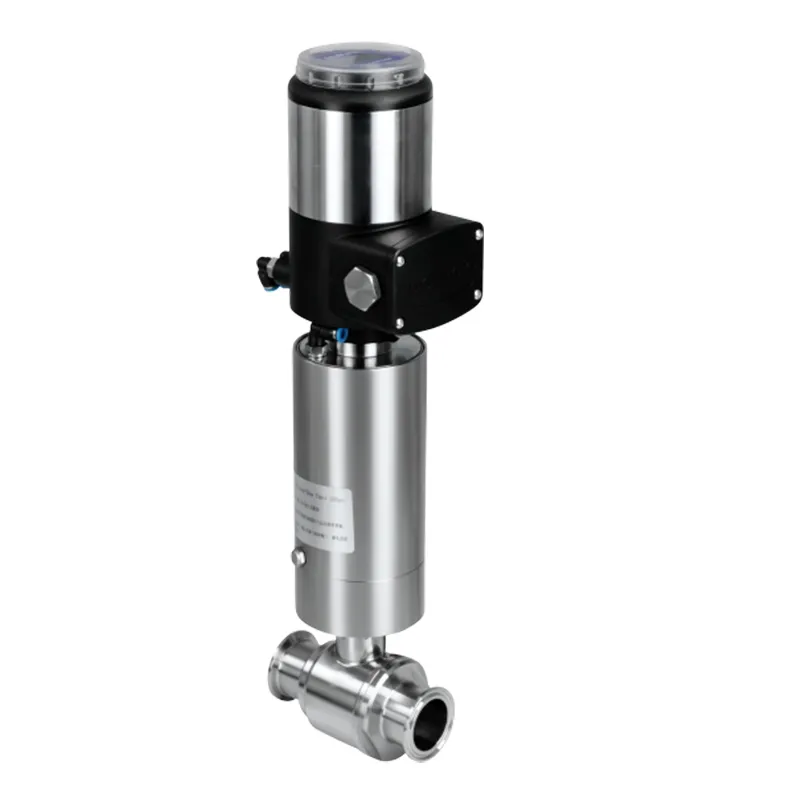 Center Threaded Straight-Through Ball Valve