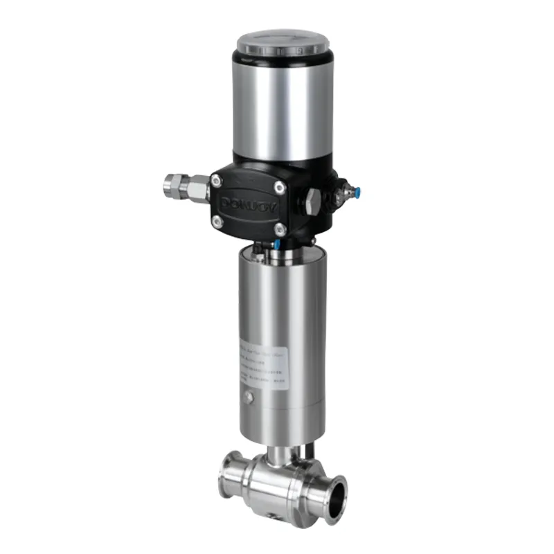 Center Threaded Straight-Through Ball Valve