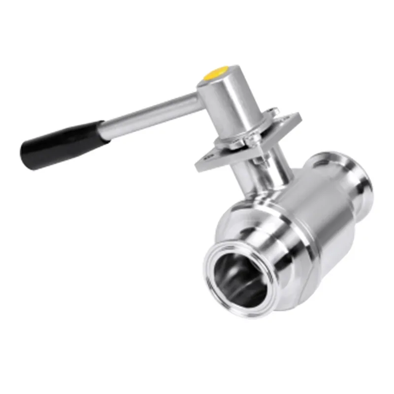 Center Threaded Straight-Through Ball Valve