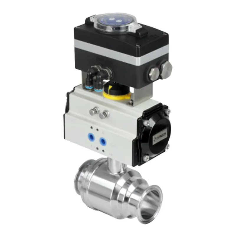 Center Threaded Straight-Through Ball Valve