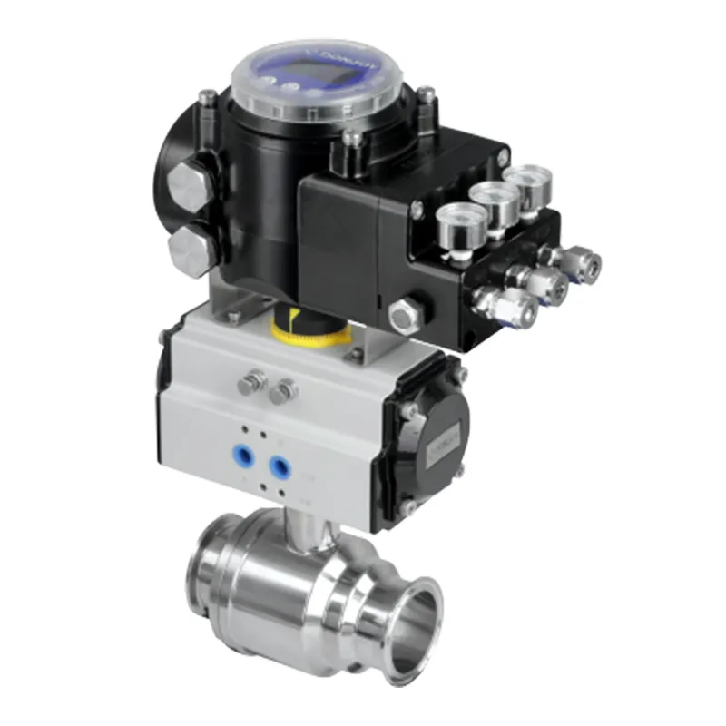 Center Threaded Straight-Through Ball Valve