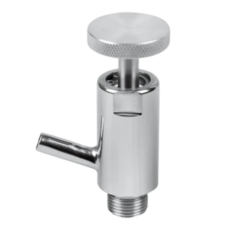 What is the purpose of the sampling valve?