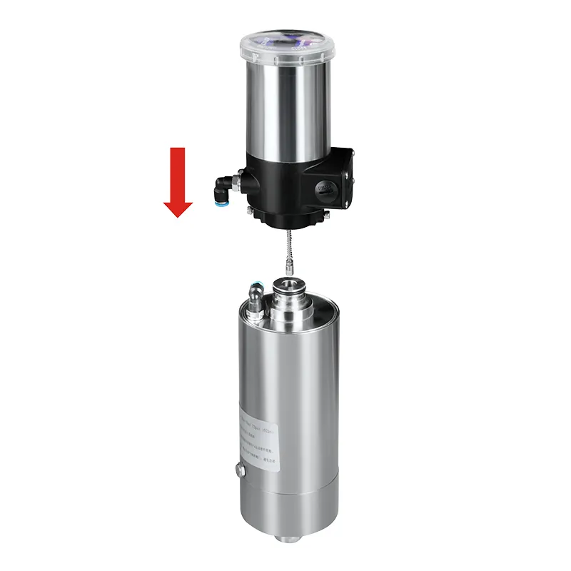 Vertical Pneumatic Actuator+Adapts Various Valve Controllers