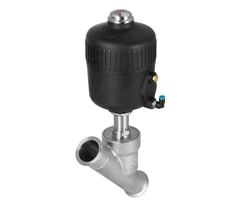 Plastic Pneumatic Angle Seat Valve